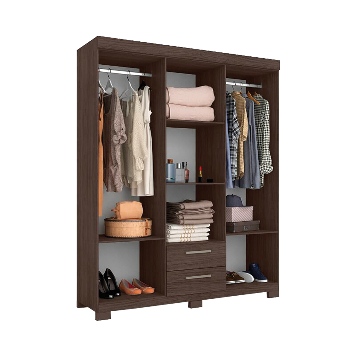 ROPERO BAMBINELLO MALBEC 6P-2G DAKAR CARVALHO