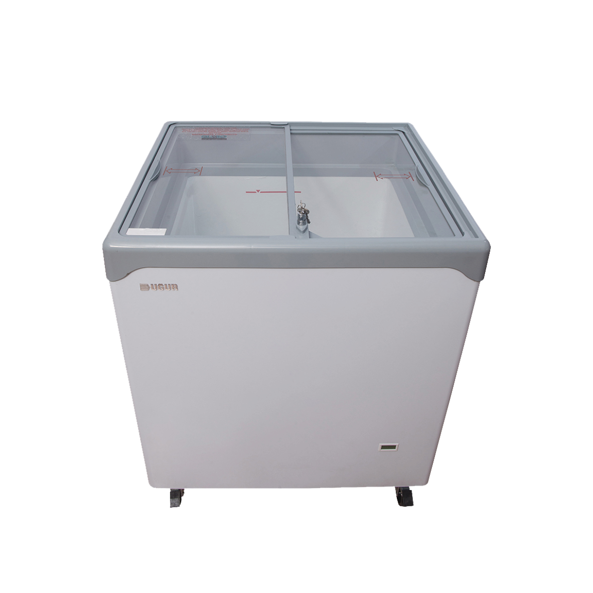 EXHIBIDORA UGUR P/ HELADO UDD200SCN V/R 200LTS-HORIZONTAL