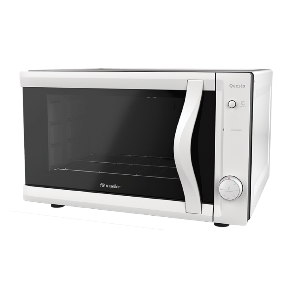 HORNO MUELLER 44LTS QUESTO S/ TIMER BLANCO