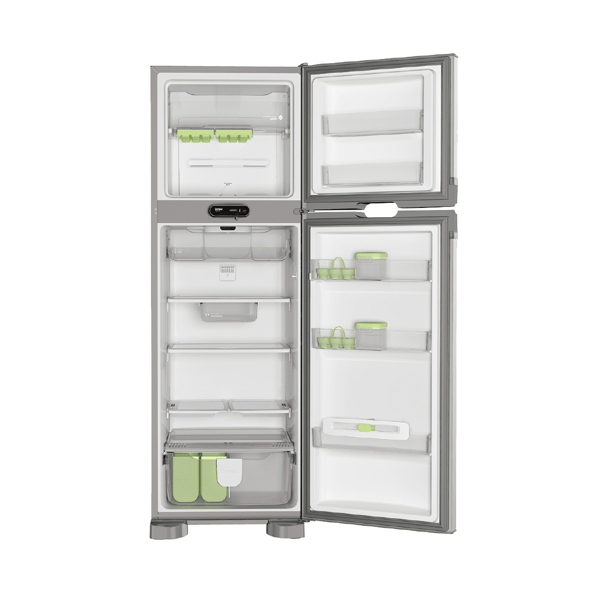 HELADERA CONSUL 430L CRM43 NF INOX.