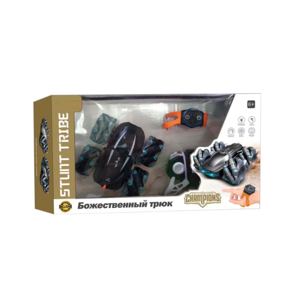 AUTO A CONTROL MBARETE STUNT ELVES NEGRO M-AC-10-NG