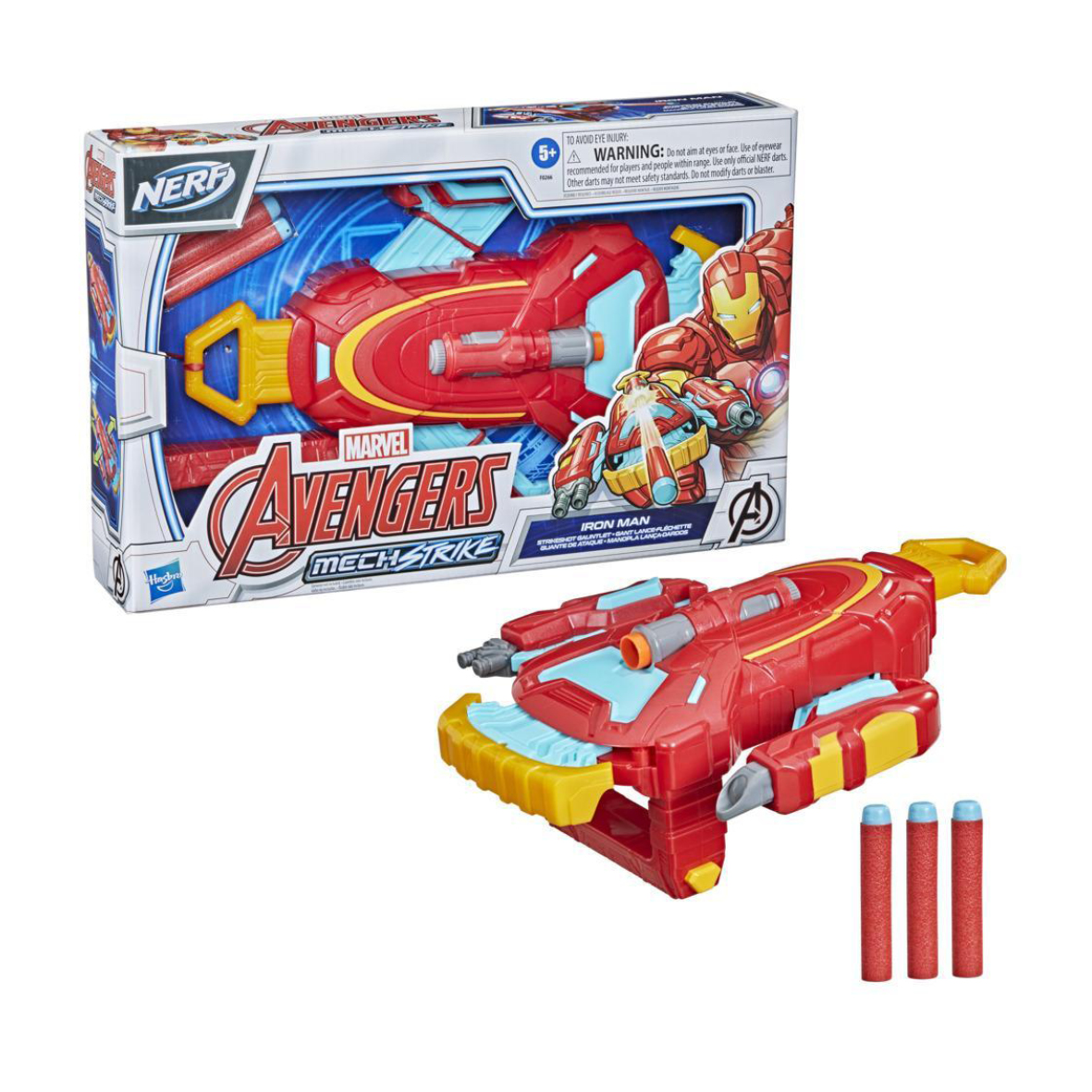 AVENGERS HASBRO MECH STRIKE IM STRIKESHOT GAUNTLET 002-F0266