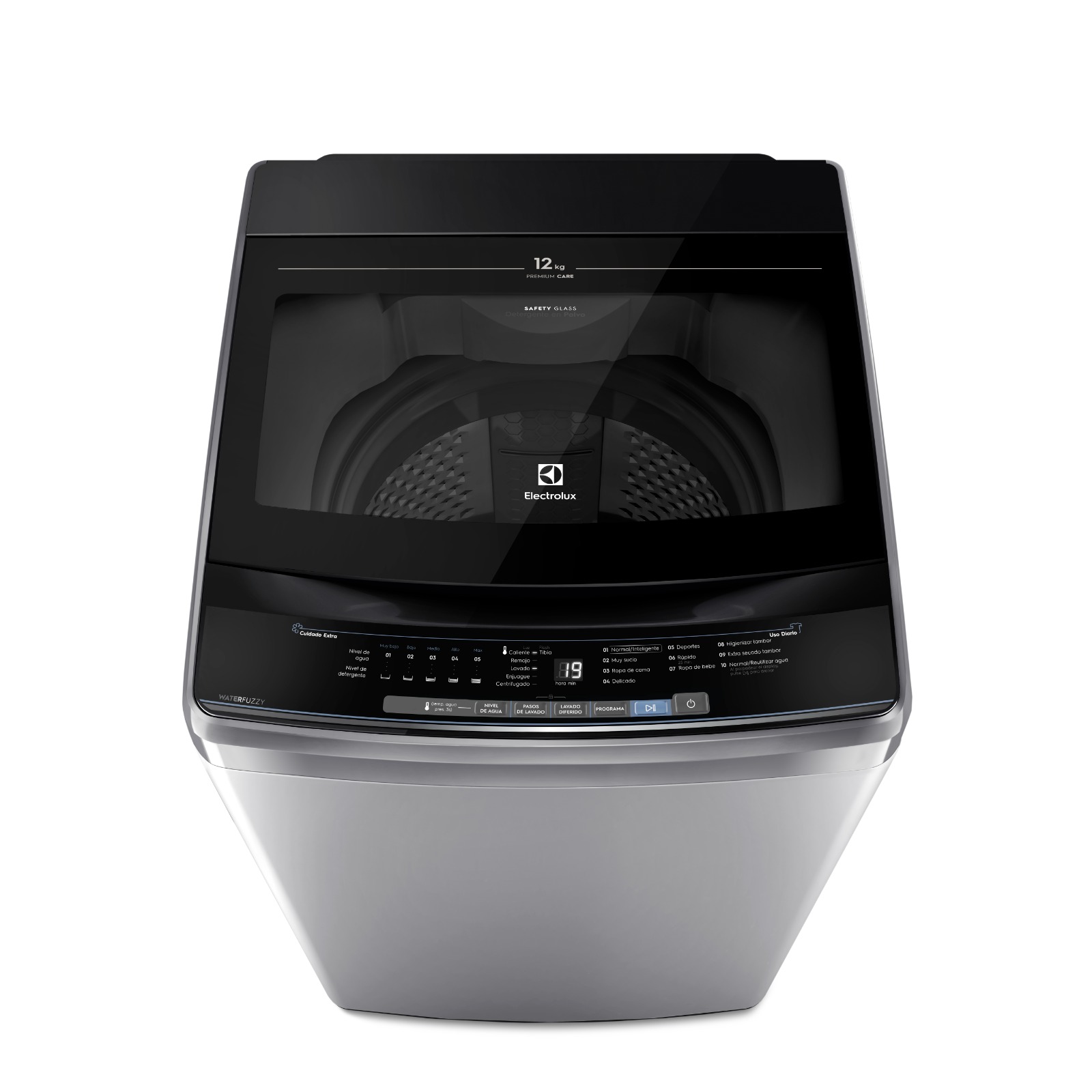 LAVARROPAS ELECTROLUX  EWIV12 SUPERIOR 12KG SILVER