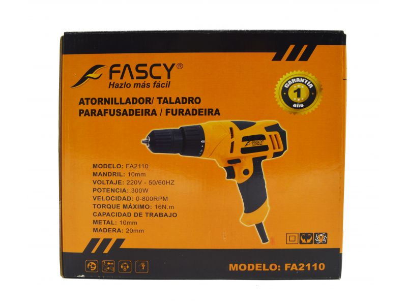 ATORNILLADOR FASCY FA2110 10MM 300W.