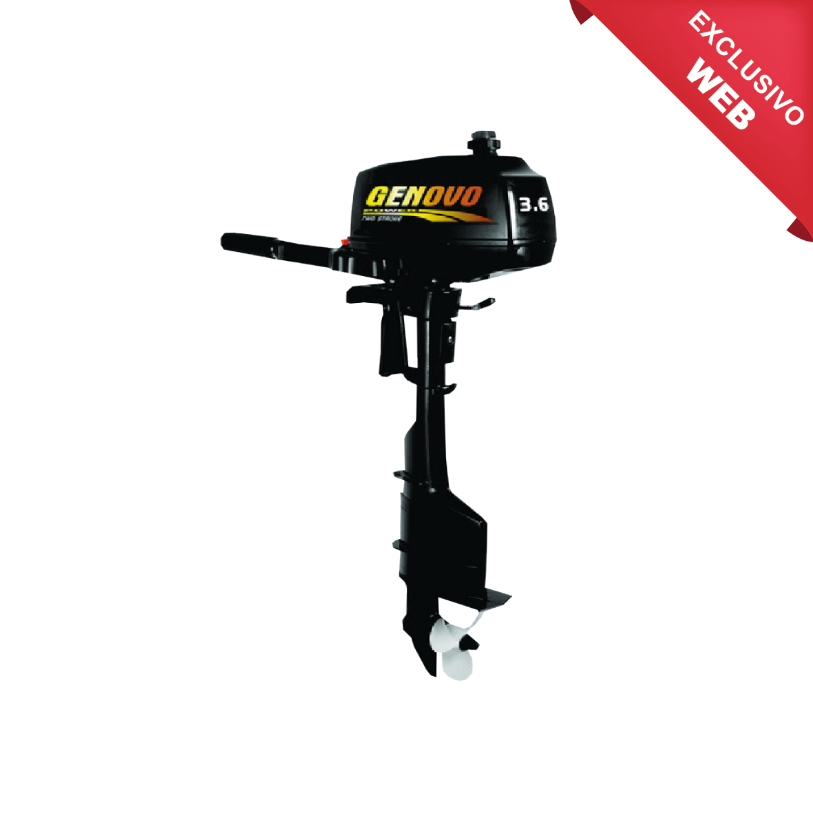 MOTOR FUERA DE BORDA 2T. GENOVO T3,6BMS