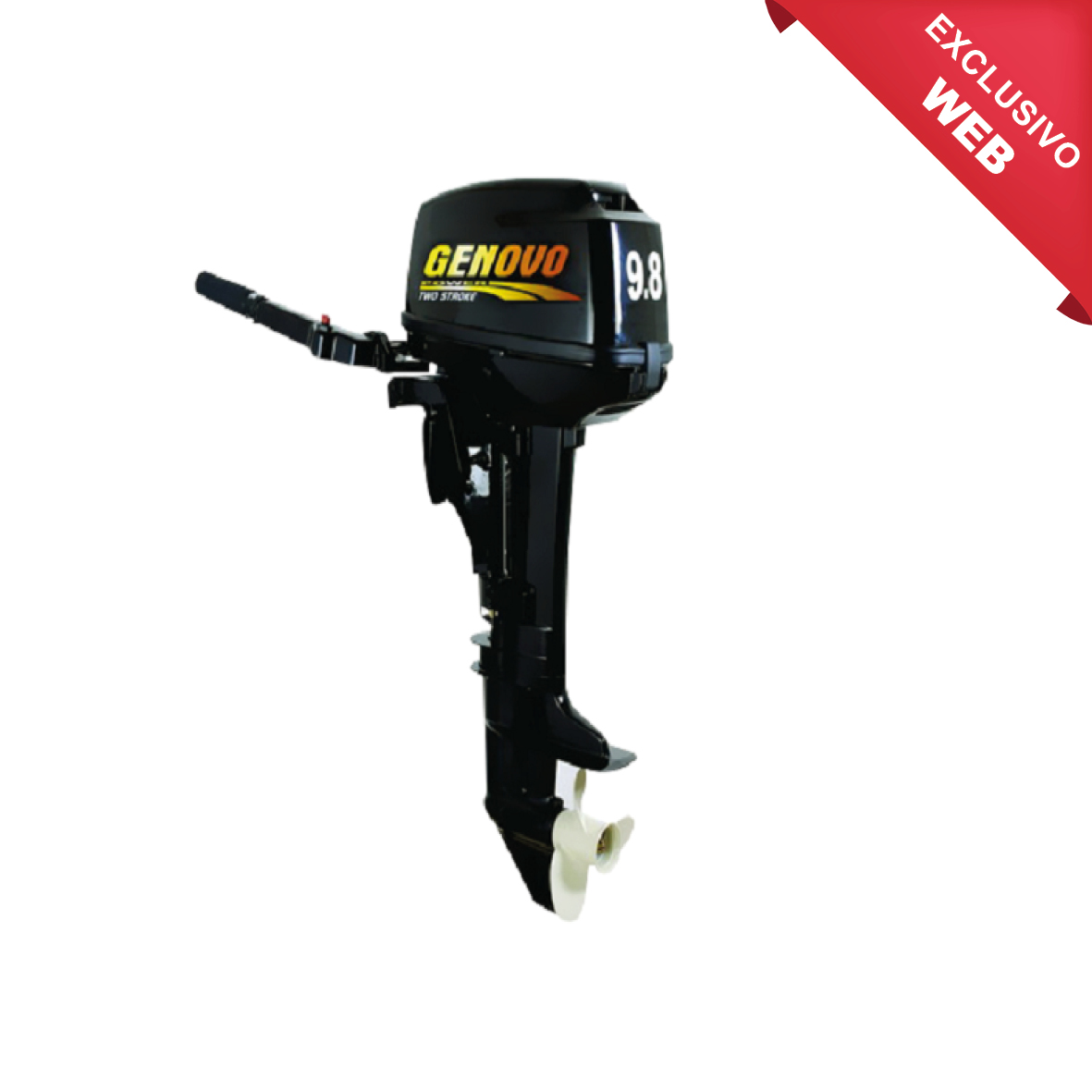 MOTOR FUERA DE BORDA 2T. GENOVO T9,8BMS