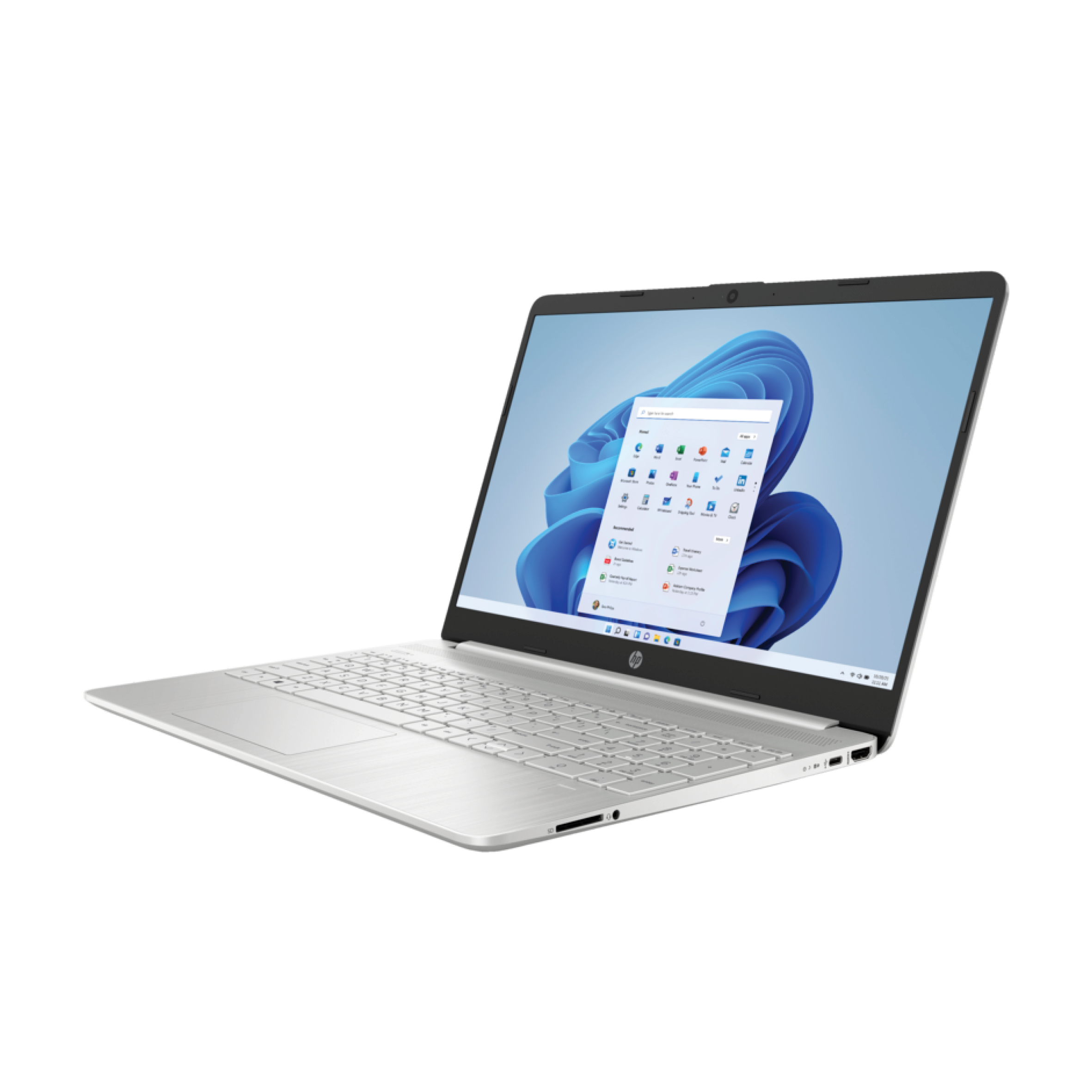 NOTEBOOK HP I5 15-DY2052LA 2.4/8/256/W11H/15.6" HD PLATA