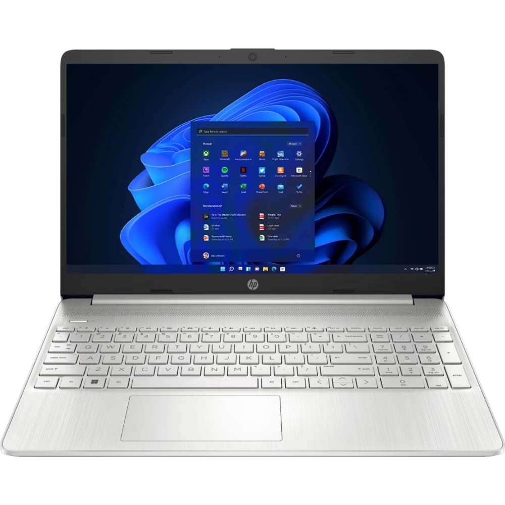 NOTEBOOK HP I5 15-DY5000LA 1.3/8/512/W11H/15.6" FHD PLATA