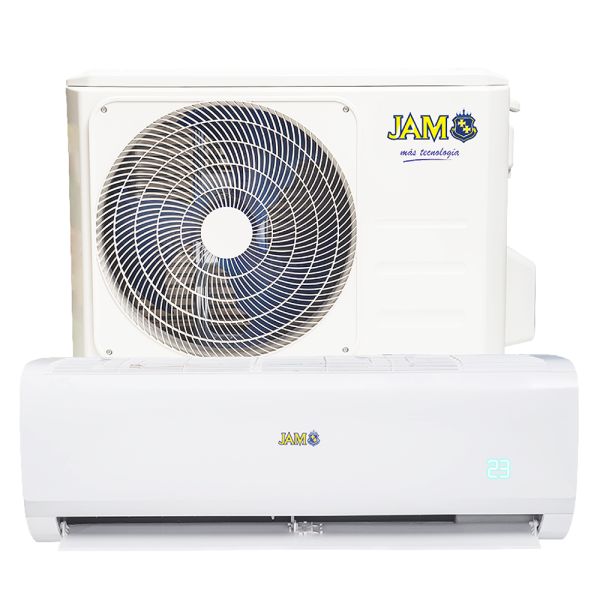 ACONDICIONADOR AIRE JAM 24000 BTU F/C JF-24CHRN1 R410AECO + KIT DE INS