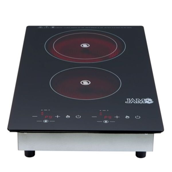 COCINA JAM 2H VITROCERAMICA MOD.400VC 2 QUEMADORES TACTIL PREMIUM