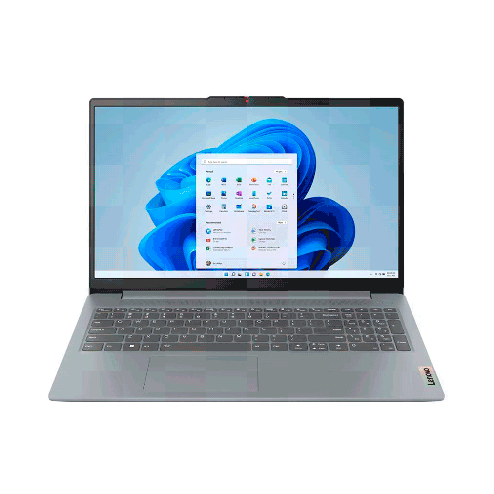 NOTEBOOK LENOVO IDEAPAD SLIM3I I3 1.8/8/128UFS/W11S/15.6" FHD/GRIS 82XB00C2US