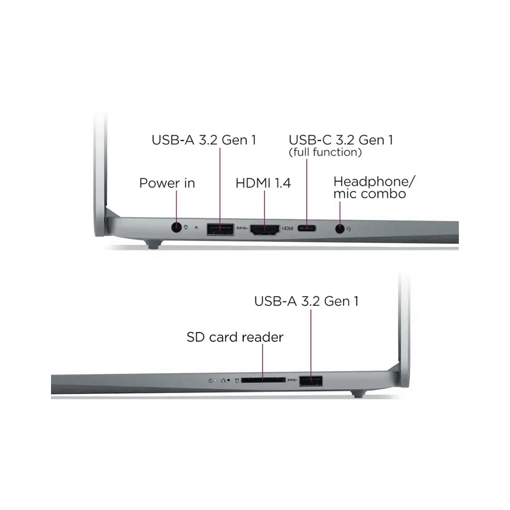 NOTEBOOK LENOVO IDEAPAD SLIM3I I3 1.8/8/128UFS/W11S/15.6" FHD/GRIS 82XB00C2US