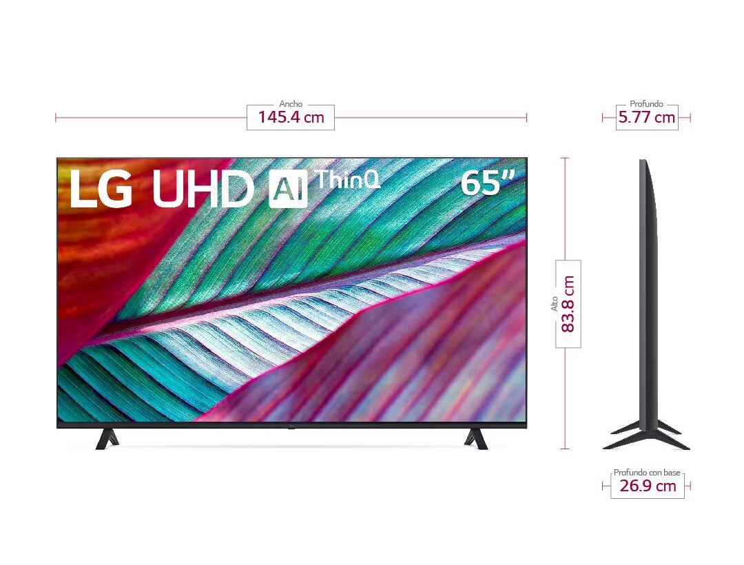 TELEVISOR LG 65" SMART UHD 65UR8750PSA