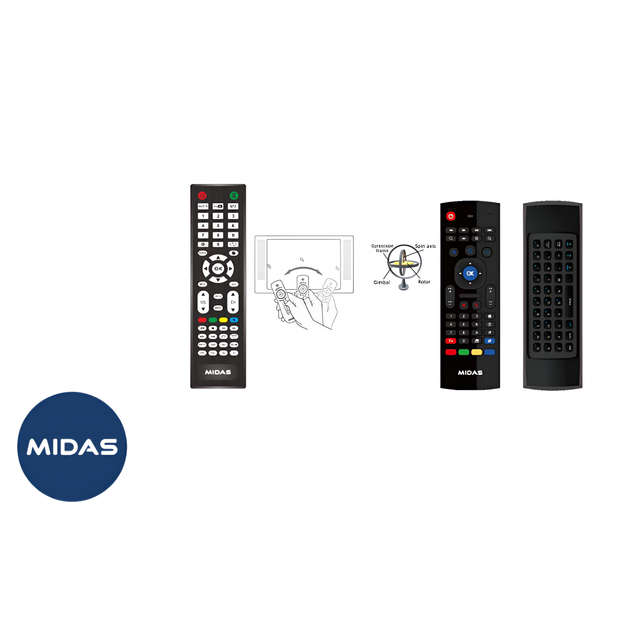 TELEVISOR MIDAS 32" MD-SMTV32A LED SMART
